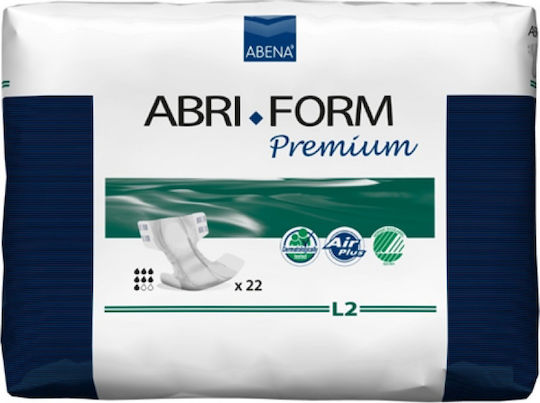 Abena Abri Form Super Incontinence Diapers 2 Large 22pcs