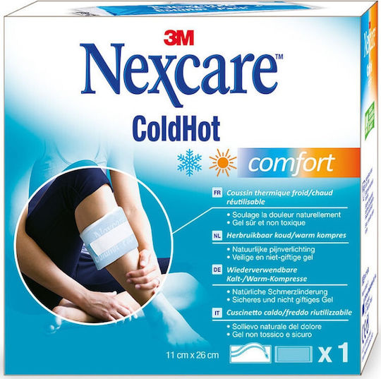 Nexcare Comfort Gel-Kompresse Kälte-/Wärmetherapie Knie 26x11cm 150ml