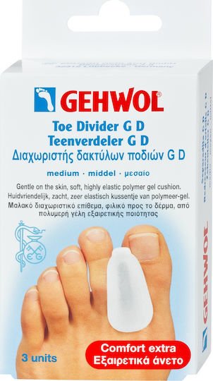 Gehwol Разделители Toe Divider GD с Гел за Петата Large 3бр