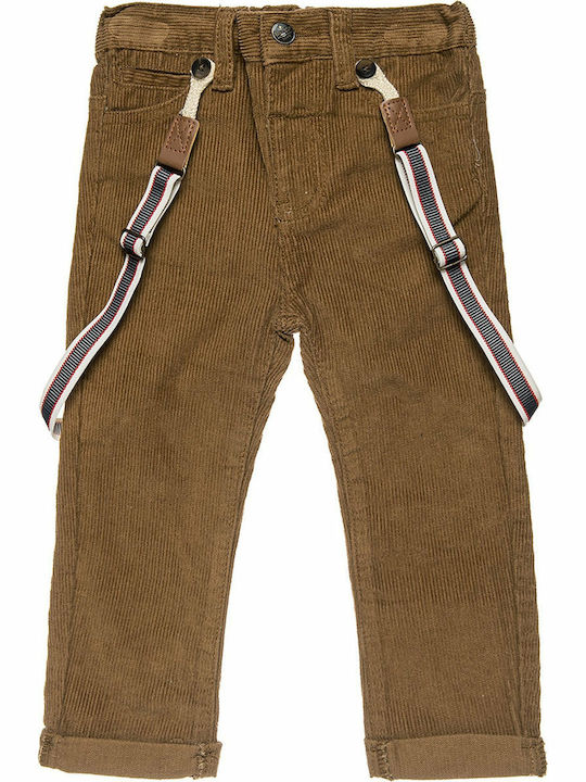 Alouette Kids Fabric Trousers Brown