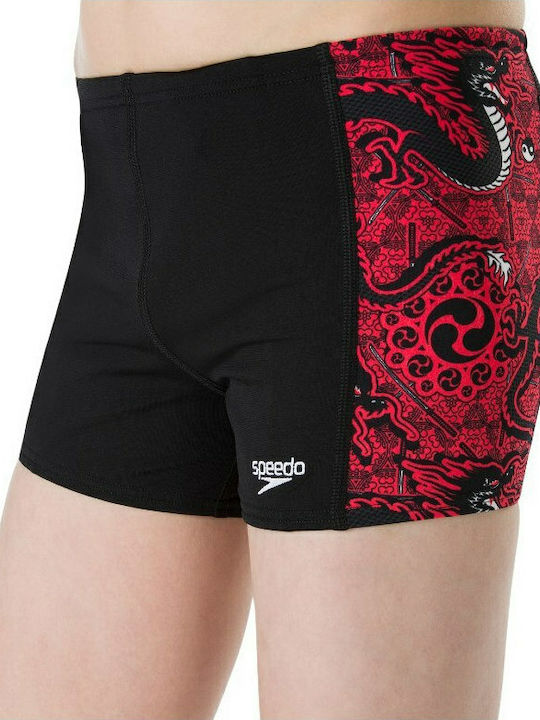 Speedo Costum de baie pentru copii Pantaloni scurți de înot Negru