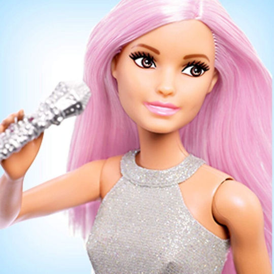 Barbie Pop Star with Microphone Doll for 3+ years+ Years