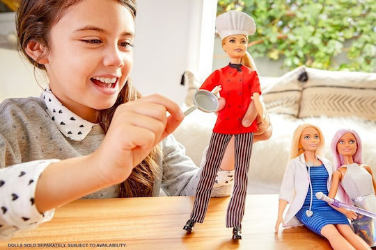 Barbie You Can be Anything Σεφ Κούκλα για 3+ ετών+ Ετών