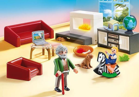 Playmobil Dollhouse Comfortable Living Room for 4+ years old years old