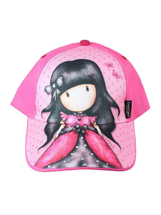 Santoro Kinderhut Jockey Stoff Gorjuss Ladybird Rosa