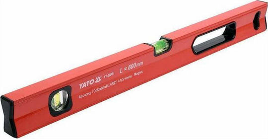 Yato YT-30061 Spirit Level Aluminum Magnetic 60cm with 2 Eyes