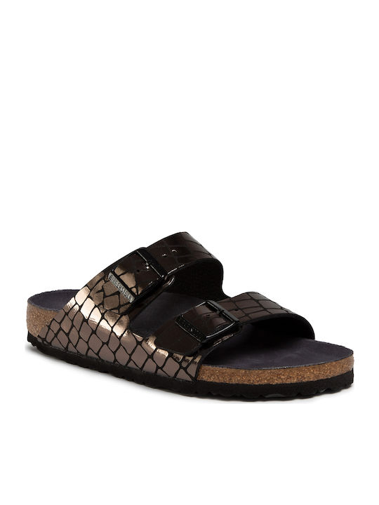 Birkenstock Arizona BS Γυναικεία Σανδάλια σε Μαύρο Χρώμα