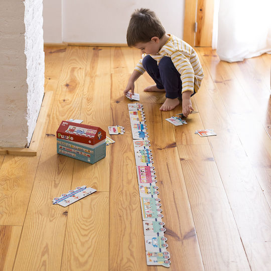 Παιδικό Puzzle Train House Box για 3+ Ετών 20pcs Apli Kids