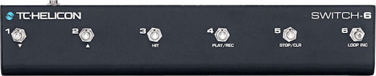 TC Helicon Switch-6 SWITCH-6 Pedală Footswitch Chitară electrică
