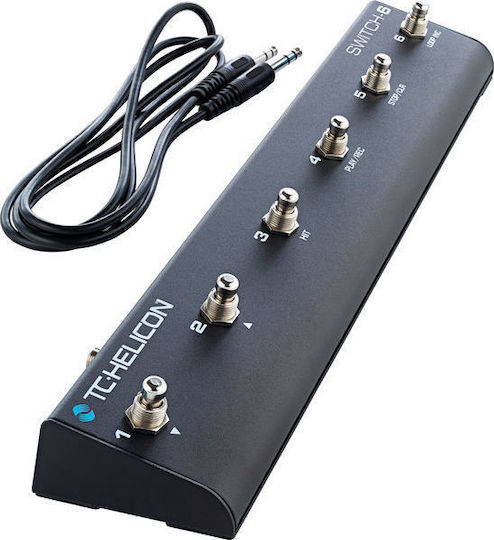 TC Helicon Switch-6 SWITCH-6 Pedală Footswitch Chitară electrică