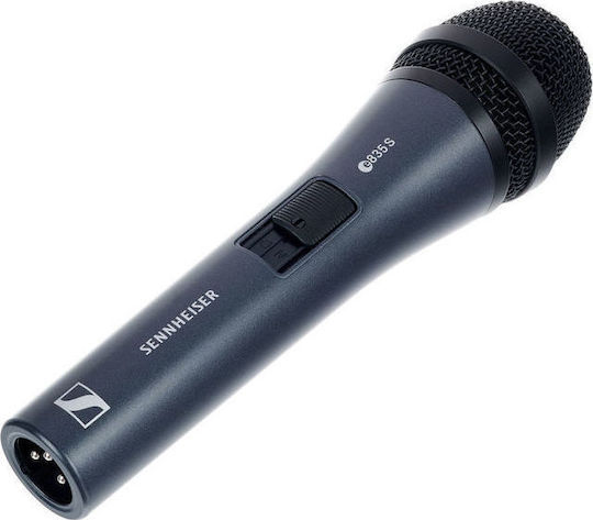 Sennheiser E 835 S (3 Pack) Σετ Δυναμικό Μικρόφωνο XLR Χειρός για Φωνητικά