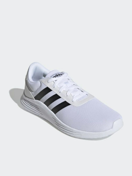 Adidas Lite Racer 2.0 Herren Sneakers Cloud White / Core Black