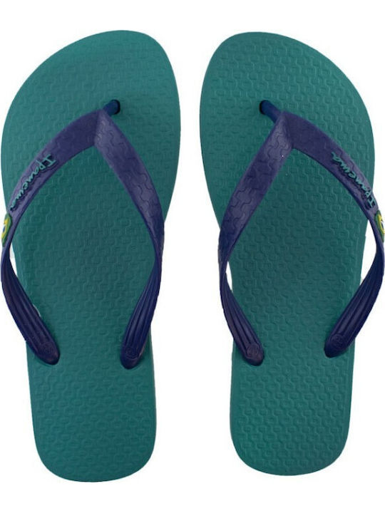 Classic Brazil II Men's Flip Flops Blue