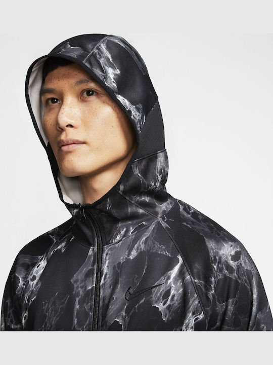 Spotlight Men's Jacket Hooded Black