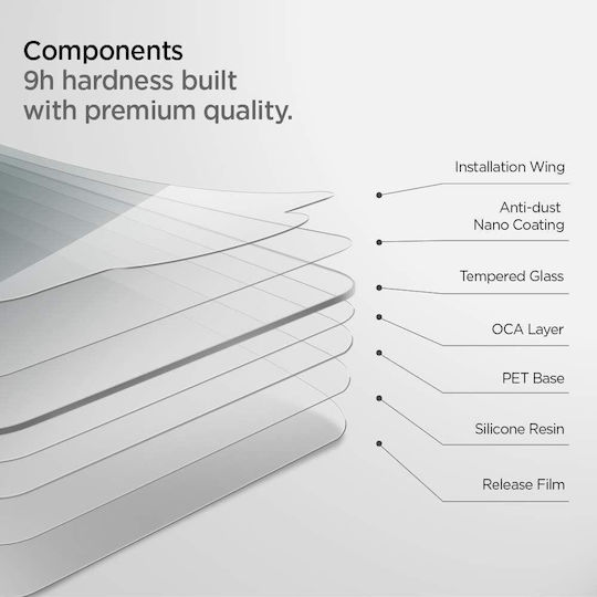 Spigen Glas.Tr Slim 2.5D 0.2mm Tempered Glass (iPad 2019/2020/2021 10.2")