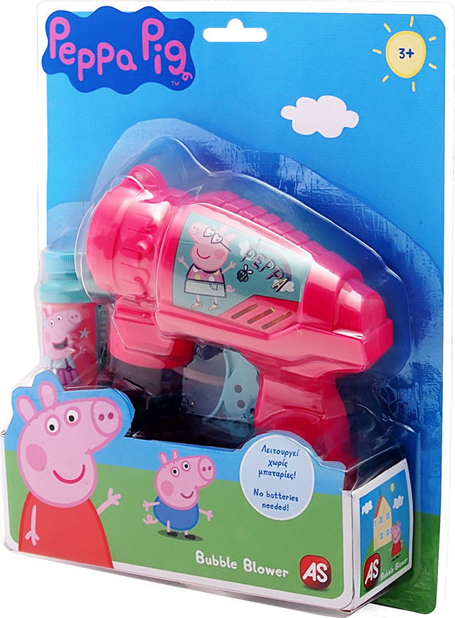 As Company Peppa Pig Bubble Blower 520001329 Skroutz.gr