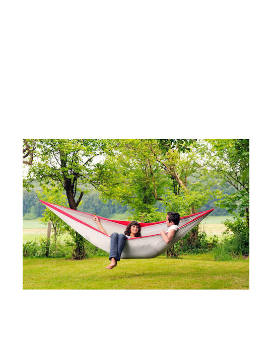 Amazonas Silk Traveller XXL Хамак Парашут King Size Текстил Сив 320x230бр