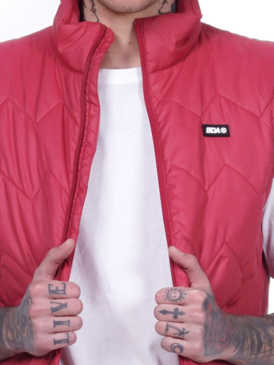 Αμάνικο Μπουφάν Puffer Maroon