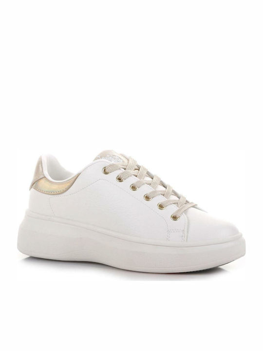 U.S. Polo Assn. Damen Sneakers Weiß