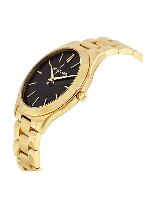 Michael Kors Women's Watch with Gold Metal Bracelet