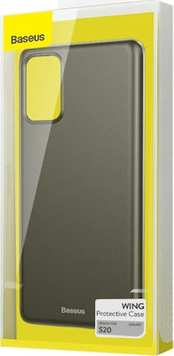 Baseus Ultra Thin Matte PP Back Cover Μαύρο (Galaxy S20)