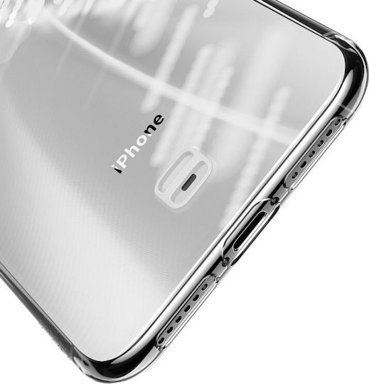 Baseus Transparent Key Back Cover Σιλικόνης με Λουράκι Διάφανο (iPhone 11)