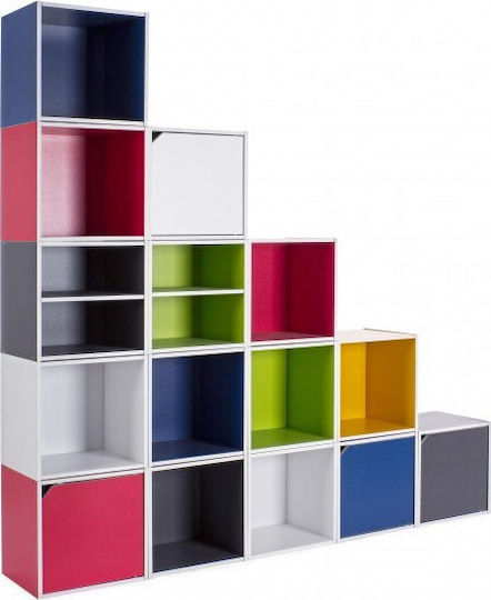 Wandregal Color Cube Grün 35x29.2x35cm