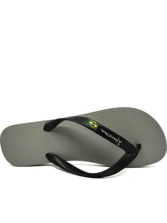 Ipanema Classic Brazil II Flip Flops Gray