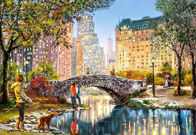 Evening Walk Through Central Park Puzzle 2D 1000 Pieces