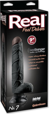 Pipedream Real Feel Deluxe No 7 Realistic Vibrator 22cm PD1517-23 Black