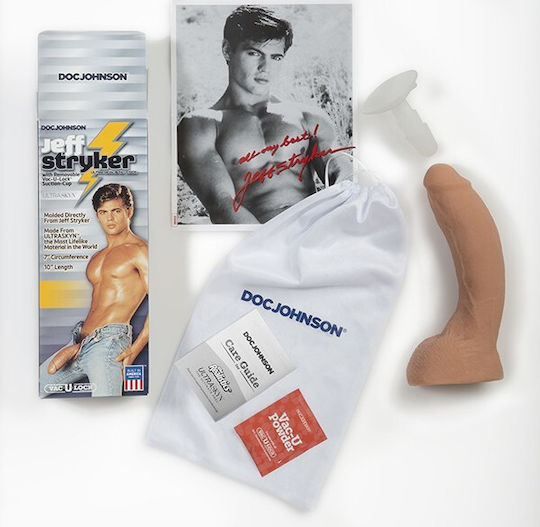 Doc Johnson Signature Cocks Jeff Stryker Ultraskyn with Removable Vac-U-Lock Ρεαλιστικό Dildo με Όρχεις και Βεντούζα Flesh 25cm