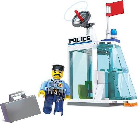 Blocki Τουβλάκια My Police 2 in 1 για 6+ Ετών 57τμχ