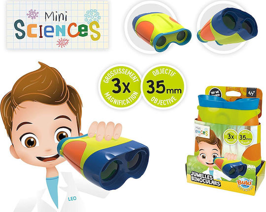 Buki Mini Sciences Binoculars STEM Lernspiel Wissen für 4-7 Jahre