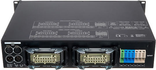 Botex DPX-1210H Dimmer DMX pentru Consolă de Iluminat cu 12 Canale de Control / 2 Intrări XLR cu Montare Rack și Conexiune Ethernet