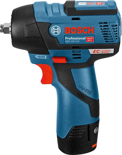Bosch GDS 10.8 V-EC Brushless Μπουλονόκλειδο Μπαταρίας 12V Solo με Υποδοχή 3/8"