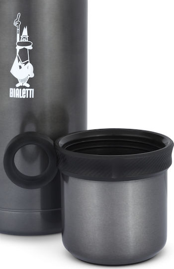 Bialetti Thermal Bottle Bottle Thermos Stainless Steel BPA Free 460ml Multicolour with Cap-Cup