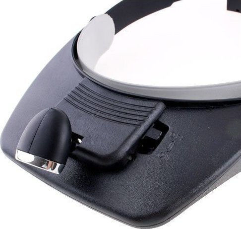 MG81001A Vergrößerungsgläser für die Arbeit mit klaren Linsen und LED-Licht 1Stück