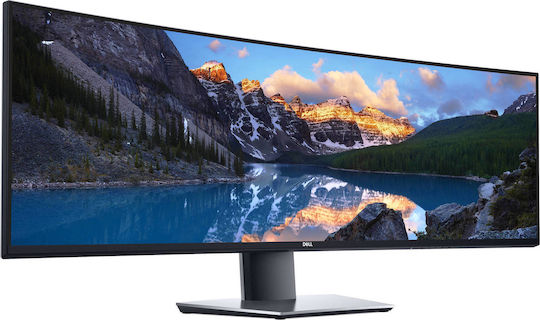 Dell UltraSharp U4919DW Ultrawide IPS Curved Monitor 49" 5120x1440 με Χρόνο Απόκρισης 8ms GTG