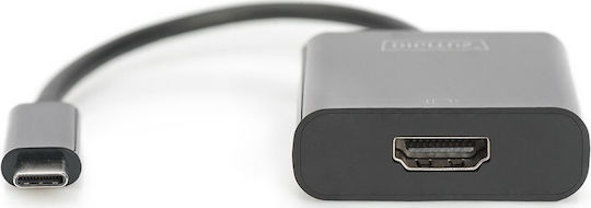 Digitus Converter USB-C male to HDMI female 1pcs DA-70852