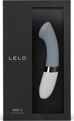 Lelo Gigi 2 Vibrator G-Punkt 16.5cm Cool Gray