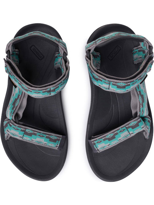 Winsted Women's Flat Sandals Sporty in Turquoise Color