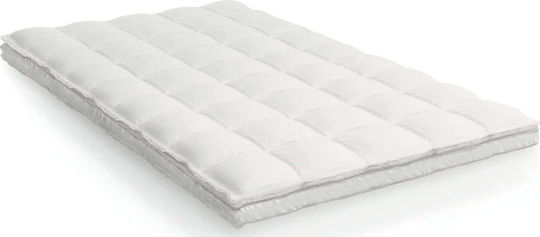 Dunlopillo Matratzentopper Top Feather King Size Gefiedert 200x200x8cm