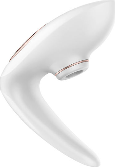 Satisfyer Pro 4 Couples Αναρροφητής Αιδοίου με Δόνηση White