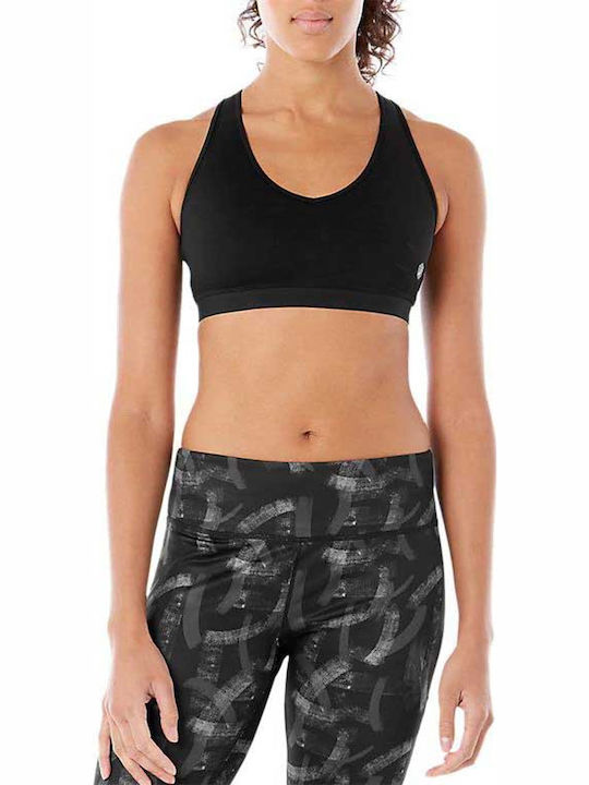 Low Support Women's Sports Bra without Padding Black