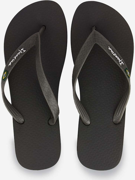Classic Brazil II Men's Flip Flops Gray