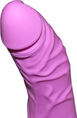 Seven Creations Silicone Classic Vibe Slim Realistic Vibrator 21cm Pink