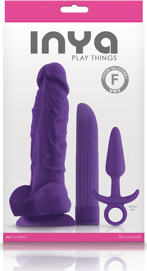 Ns Novelties Inya Play Things Vibrator Purple