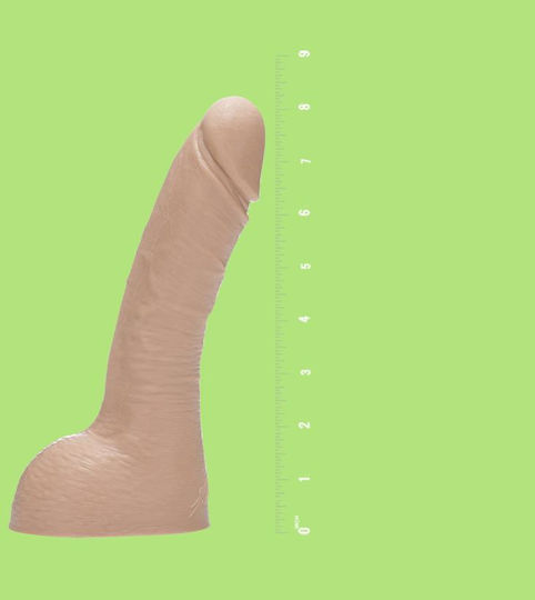 Fleshlight Guys Mick Dildo Glass Dildo Flesh 21cm