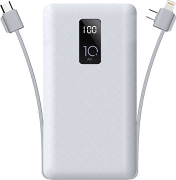 Awei P8K Power Bank 10000mAh mit USB-A Anschluss Weiß