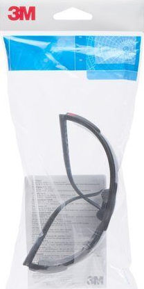 3M Safety Glasses for Protection with Gray Lenses Tinted G 1pcs